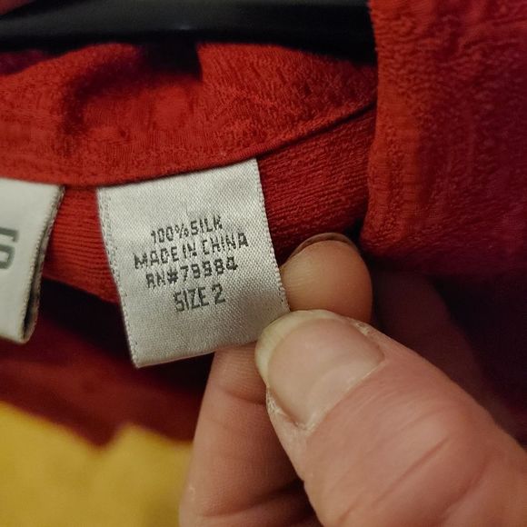 Chico's Red lightweight jacket - Picture 4 of 6